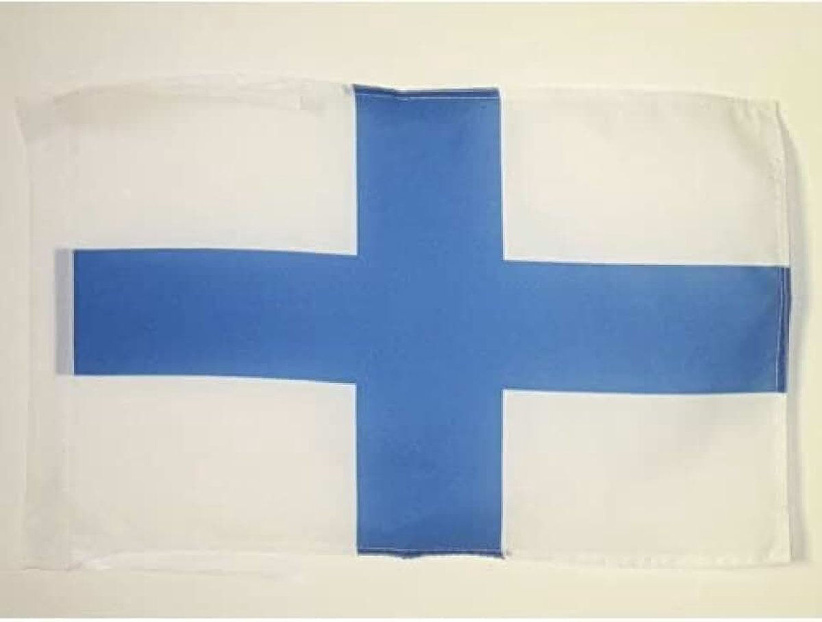 Marseille Flag - 18'' x 12'' - 100% Polyester Marseilles Small Banner with Two Cords - Fade Resistant - Vivid Colors - 18x12 in - 45x30 Cm