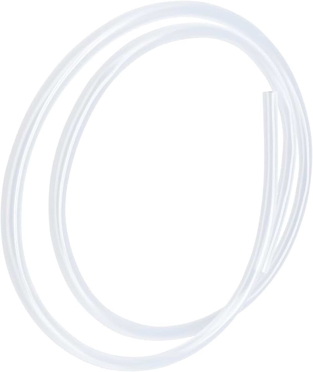 Transparante siliconen buis, food-grade slang, grootte 3,0 mm x 5,0 mm, lengte 1,2 m (3,9 ft), dikte 1,0 mm, flexibele rubberen siliconen slang voor lucht/waterleidingen