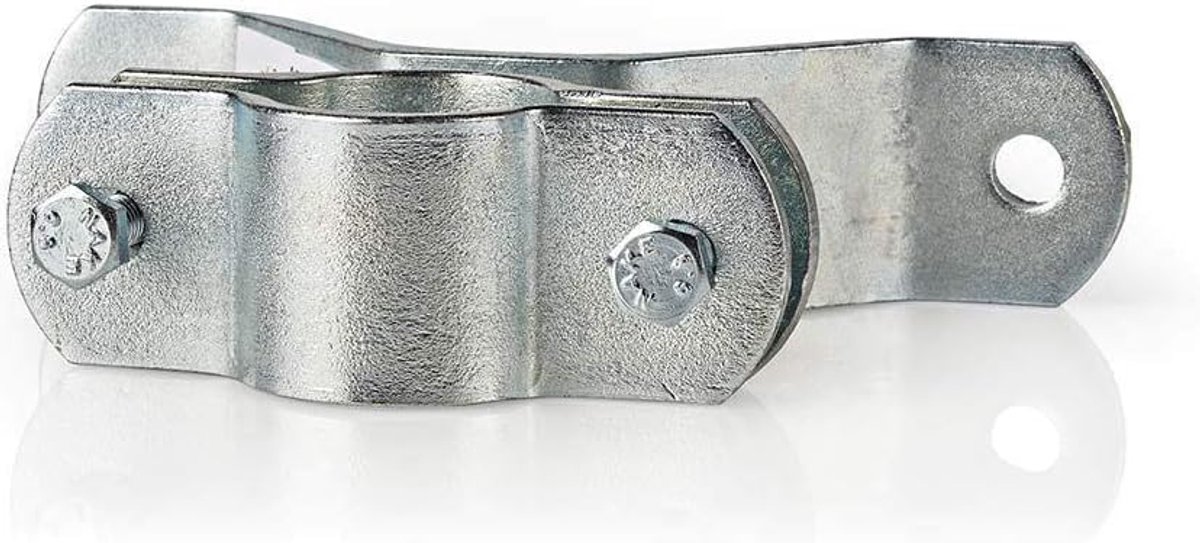 Mastklem voor Satellietschotel - Diameter bereik: 38-40 mm - Staal - Zilver