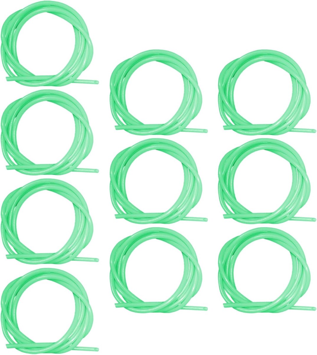 Wolf 10 Meter Lichtgevende Buis Diepzeevissen Zachte Plastic Vissen Vissen Glow Tubing Tool Trek Vis aan (2,5 mm Binnendiameter)