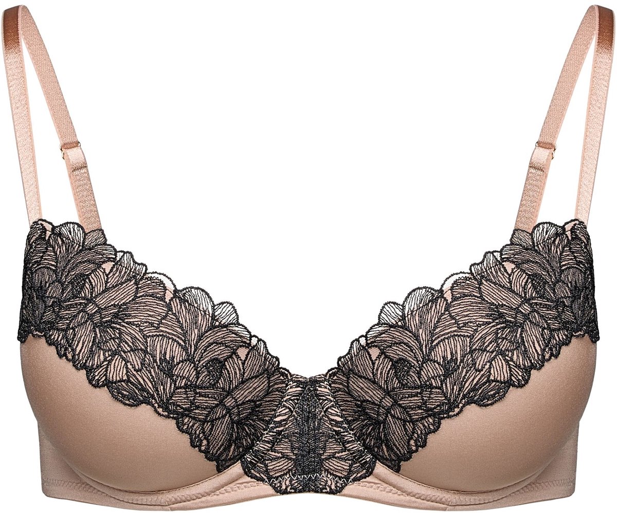 ESOTIQ Century - Push-upbeha - Beige - Uitneembare Vullingen - Beugels