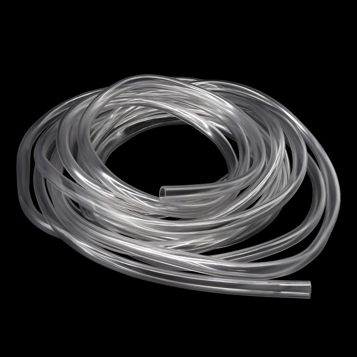 5 mm ID x 7 mm OD 6 m (19,6 ft) doorzichtige vinylslang PVC-buis, lichtgewicht en flexibele plastic buis, waterluchtpijp