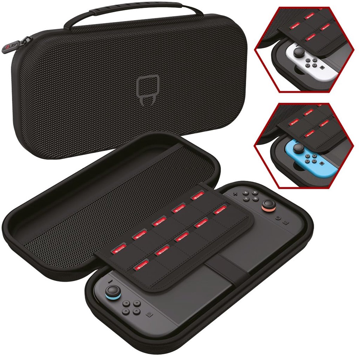 Venom - Switch 2 - beschermcase en screen protector - zwart