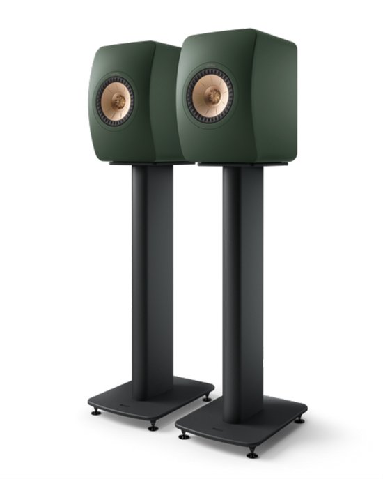 KEF LS50 Meta Passieve Boekenplank speaker - Moss Green (per paar) — afbeelding 5