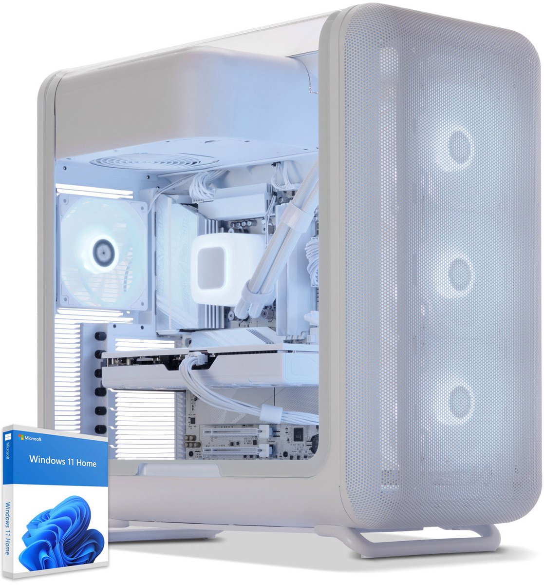 Sedatech Waterkoeling Expert Gaming PC • AMD Ryzen 5 9600X 6x 3.9GHz • Geforce RTX5060Ti 16Gb • 32Gb DDR5 • 1Tb SSD M.2 • WiFi • Bluetooth, USB C • Windows 11 • Desktop computer