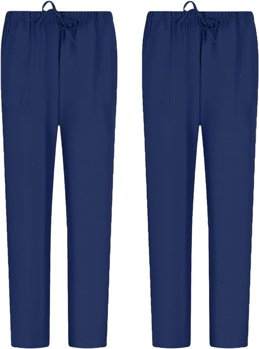 Unisex Sanitaire Broek met Elastische Taille - 2 Pack