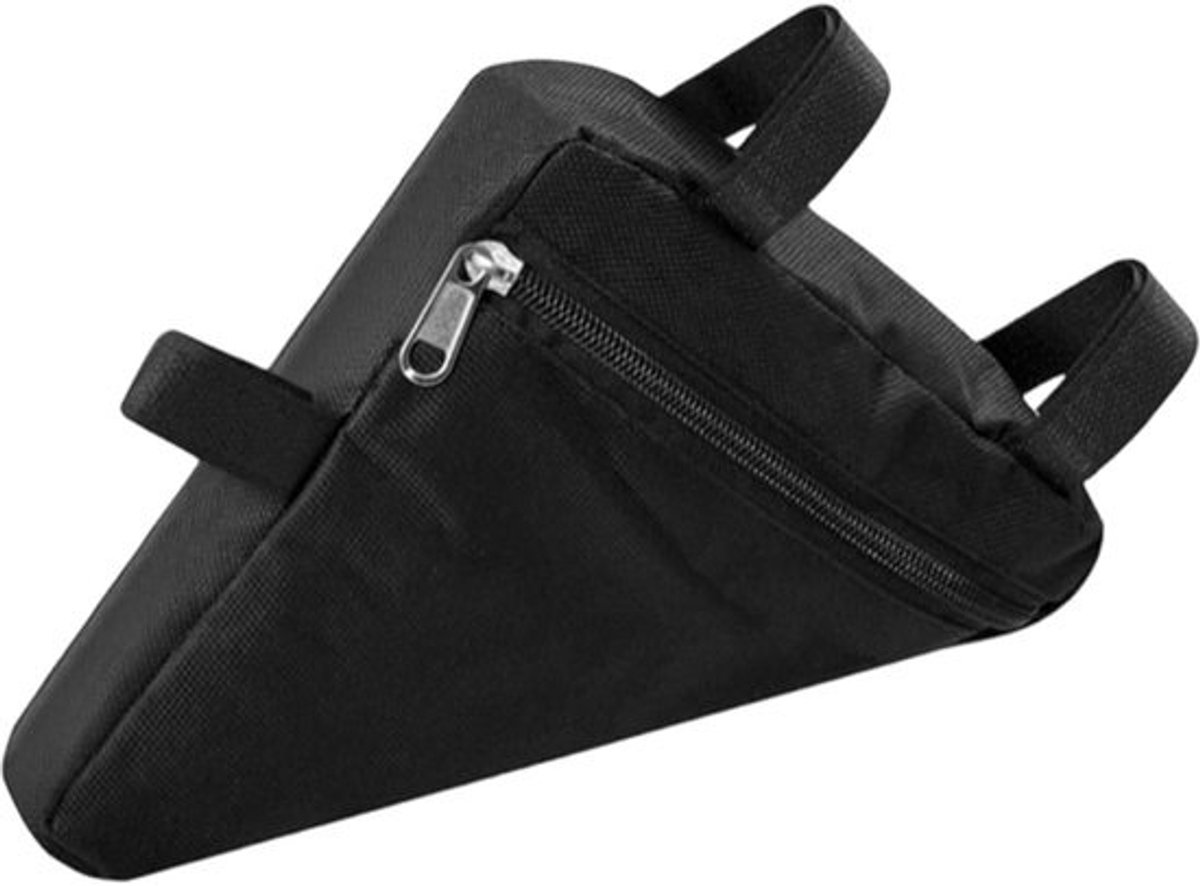 Tassen – Frametassen – Driehoekige fietstassen – MTB-accessoires – Racefietstassen – Opbergtassen voor gravelbikes – Frame-opbergzakjes – Kleine fietstassen – Zwart – Fietsaccessoires – Geschikt voor fietsen, mountainbikes en wielrennen