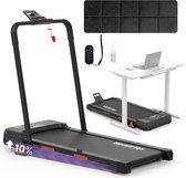 Stryde X1 Loopband Inklapbaar met Helling 10% – 12 snelheden – Walking Pad 1-8 km/u – Wandelband voor Thuis – Loopband met hellingfunctie – Treadmill – Incl. Schokmat – Hendriqs®