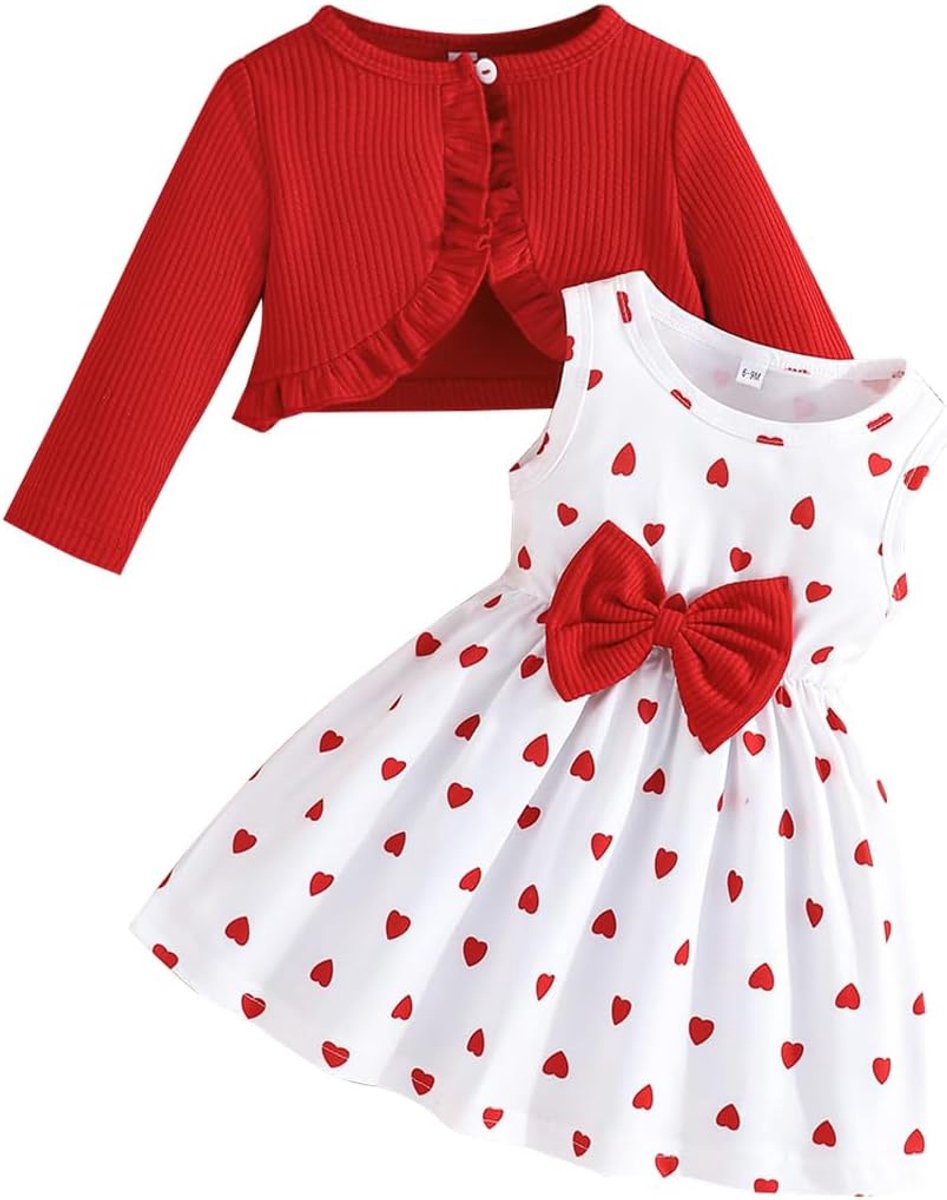 Jurk voor kleine meisjes met ruches, cardigan, tops, vlinders, bloemen, geruit, jurken, zomer, babymeisjes, kleding