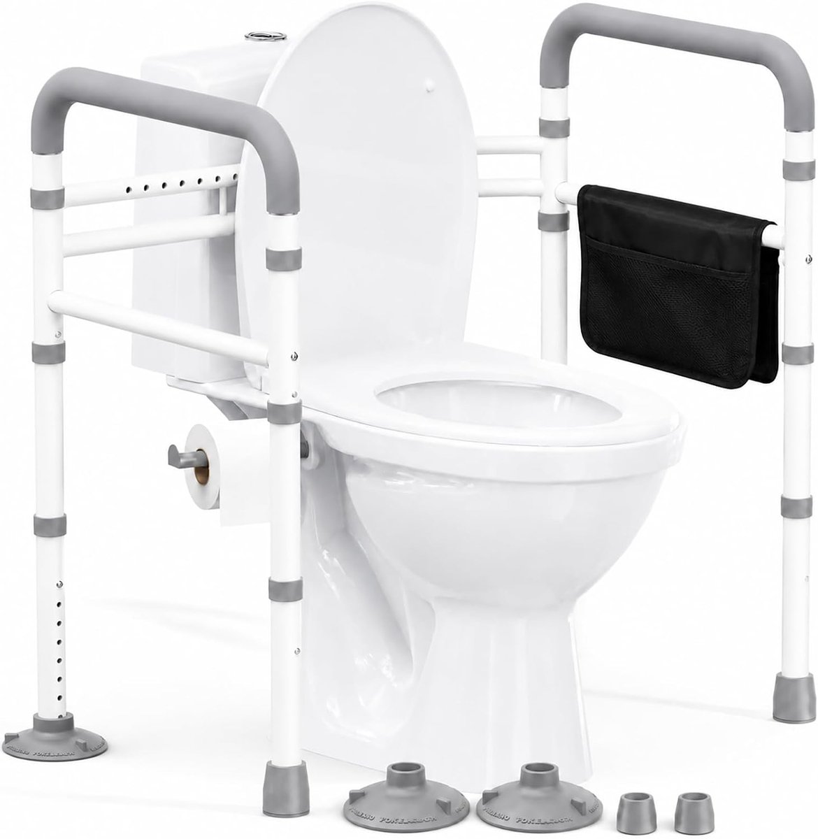 Toilet - wc opstaanhulp, toilet opstaanhulp, wc opstaanhulp voor senioren, opstaanhulp toilet zonder boren, toiletsteun - geschikt voor de meeste toiletten