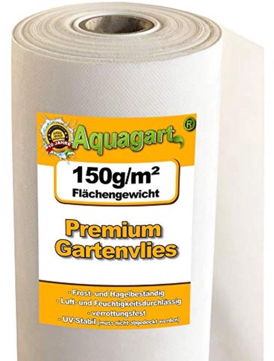 Onkruidbestrijdingsvlies 150g/m² - Wit Tuindoek voor Effectieve Onkruidbestrijding