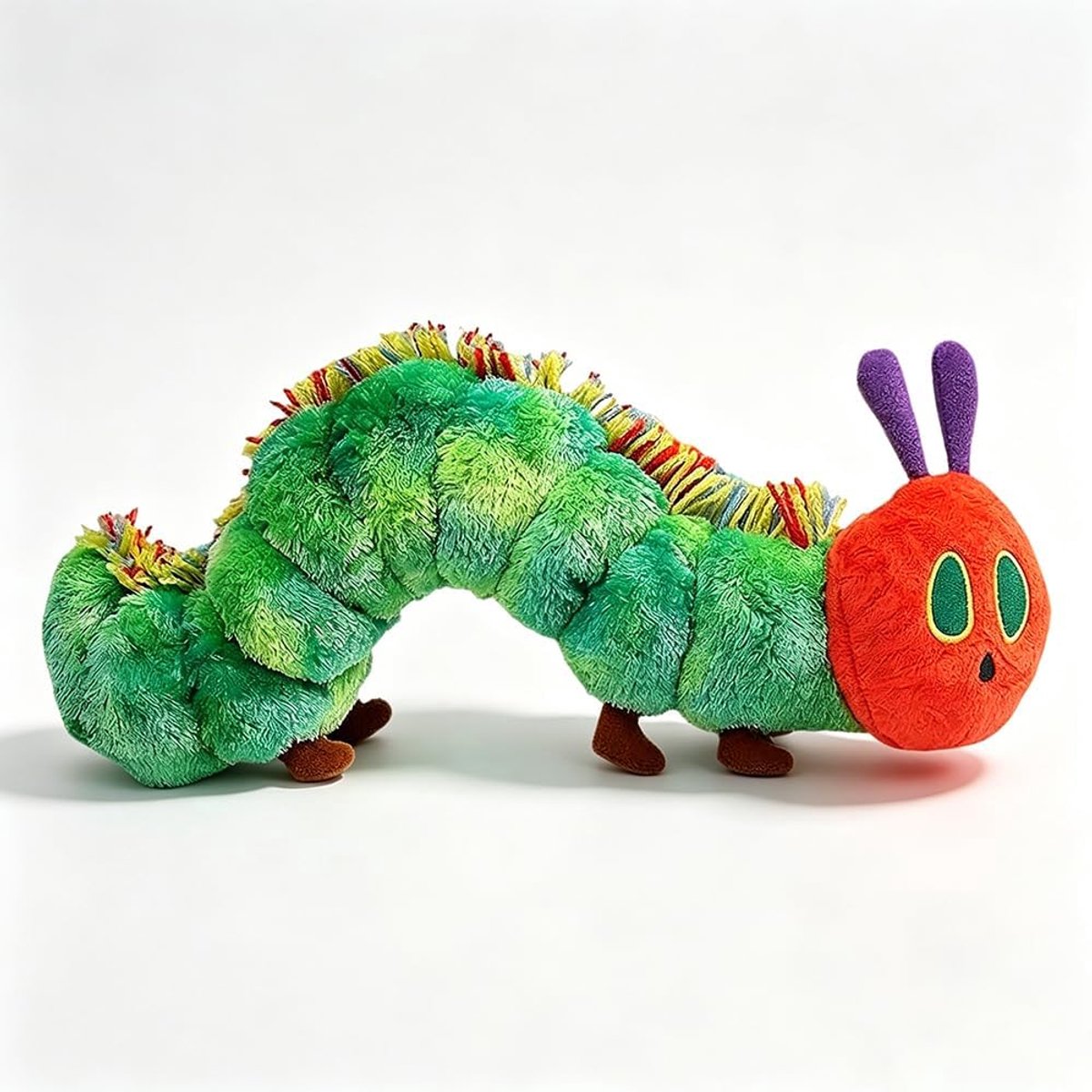 Nooitgenoeg pluche dieren, zachte rupsen, knuffeldier, decoratief figuur, pluche knuffelkussen, gevuld dierencadeau, leuk cadeau voor fantasierijk spelen en wonen.