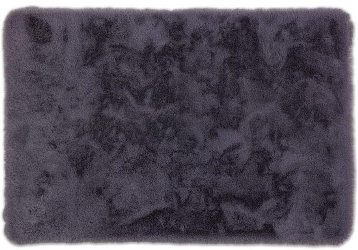 Zachte badmat 40x60 cm - Decoratieve antislip badkamerkleed - Afwasbaar en pluisvrij