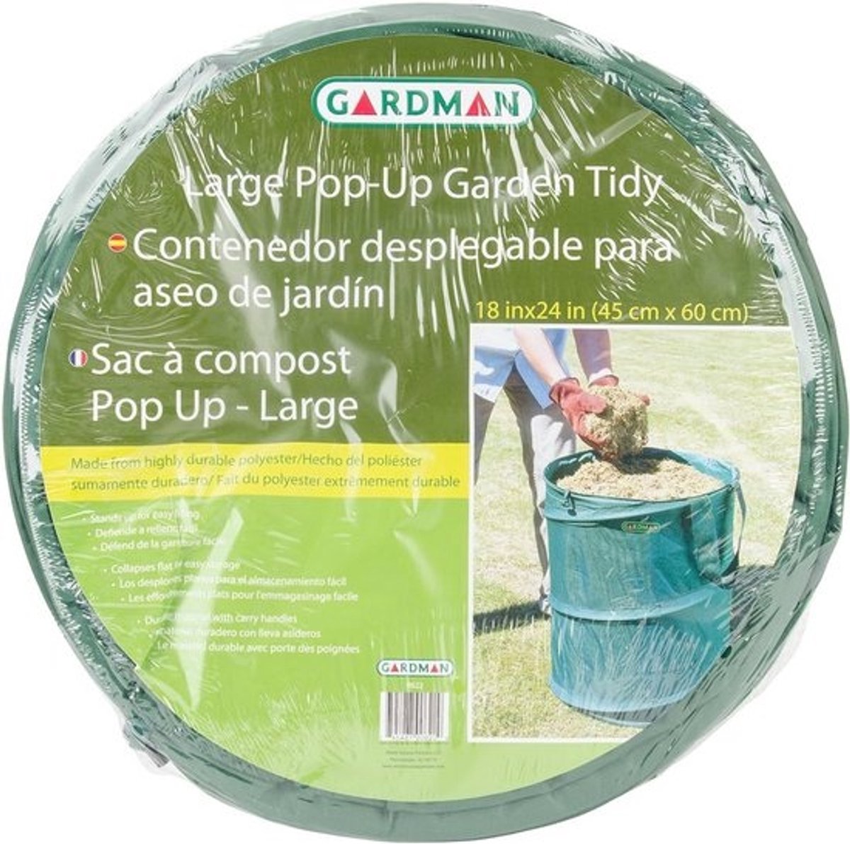 Pop-Up Tuin Netjes Groot 18" Breed x 24" Hoog - Ruimtebesparende Multifunctionele Container