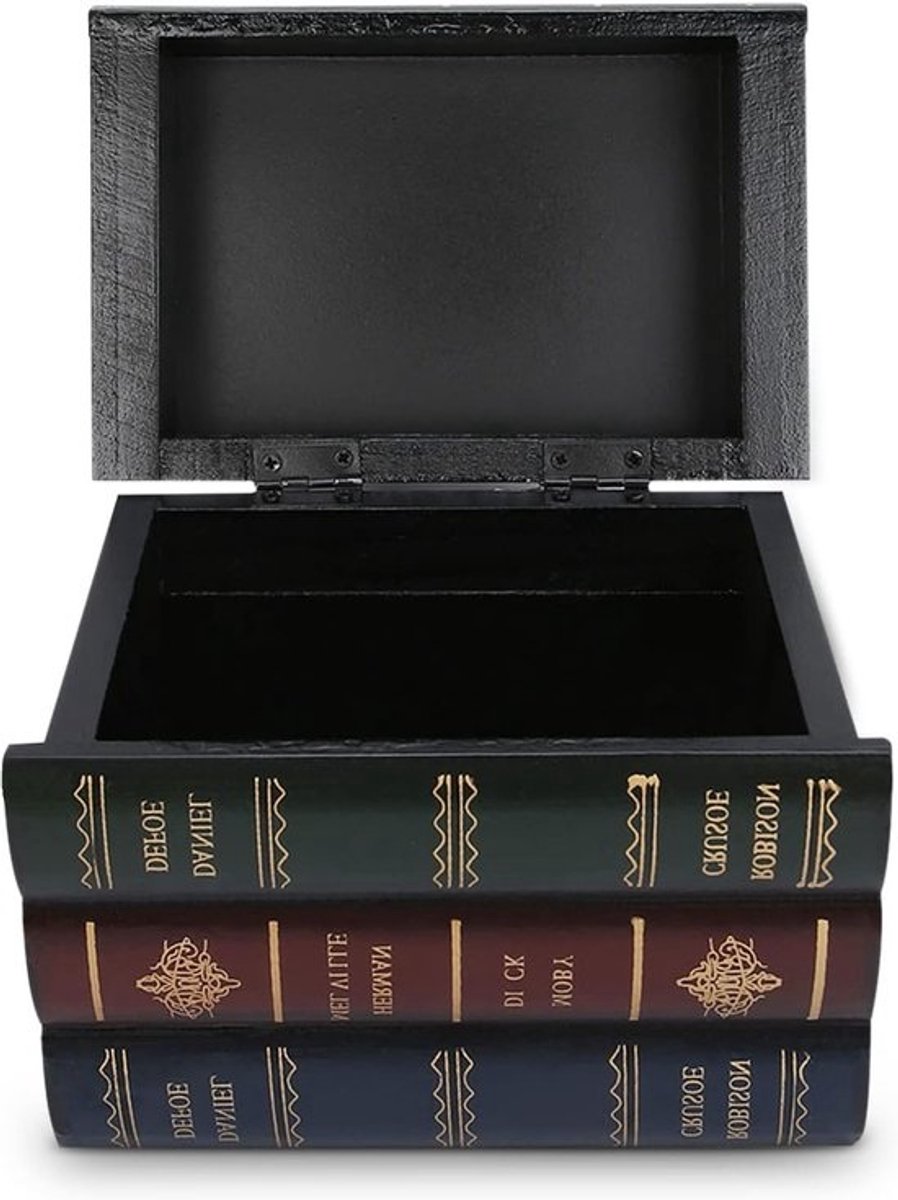 Decoratieve faux boekendozen - Voor opberging, sieraden en boekenkastaccessoires - Voor huis en kantoor