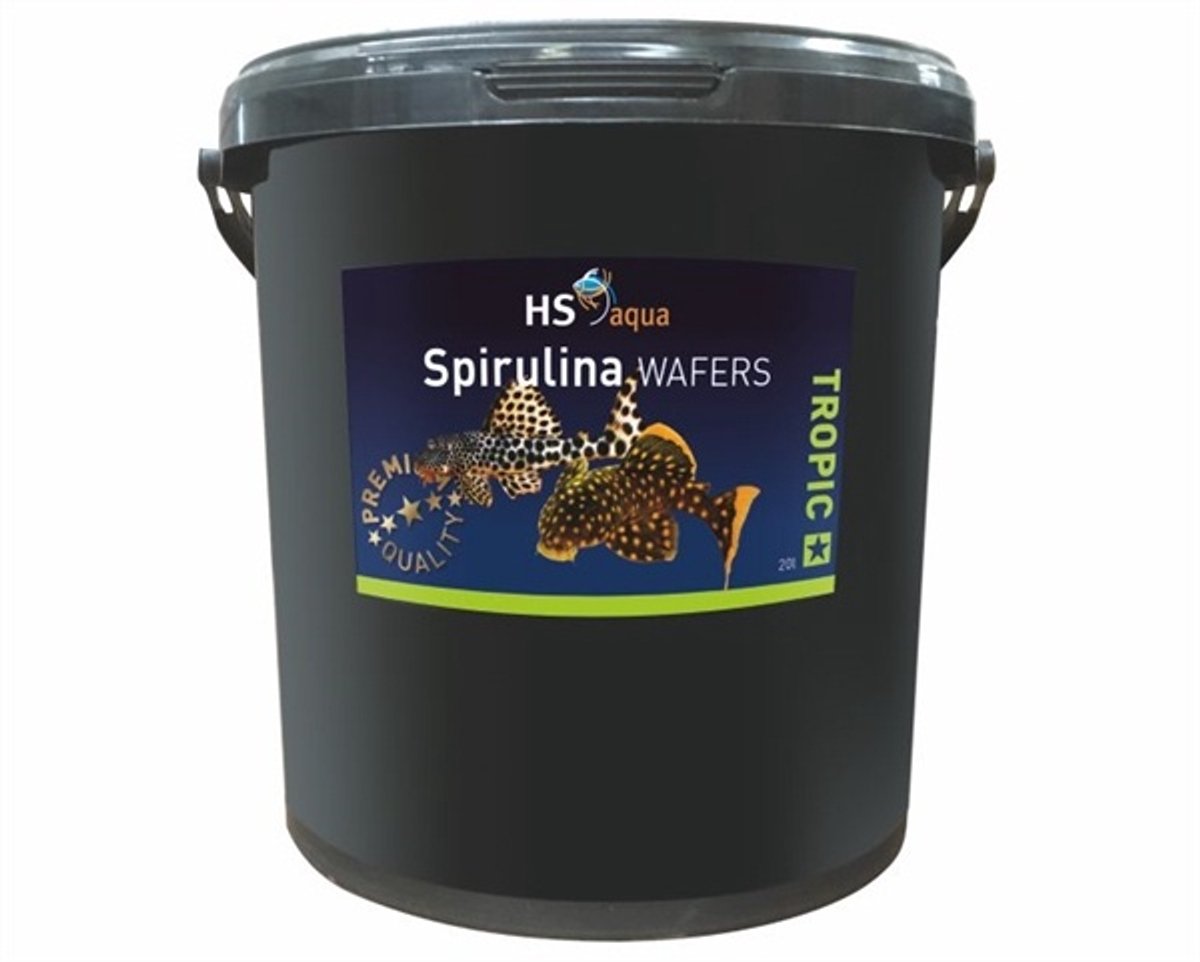 HS Aqua Spirulina Wafers 20L