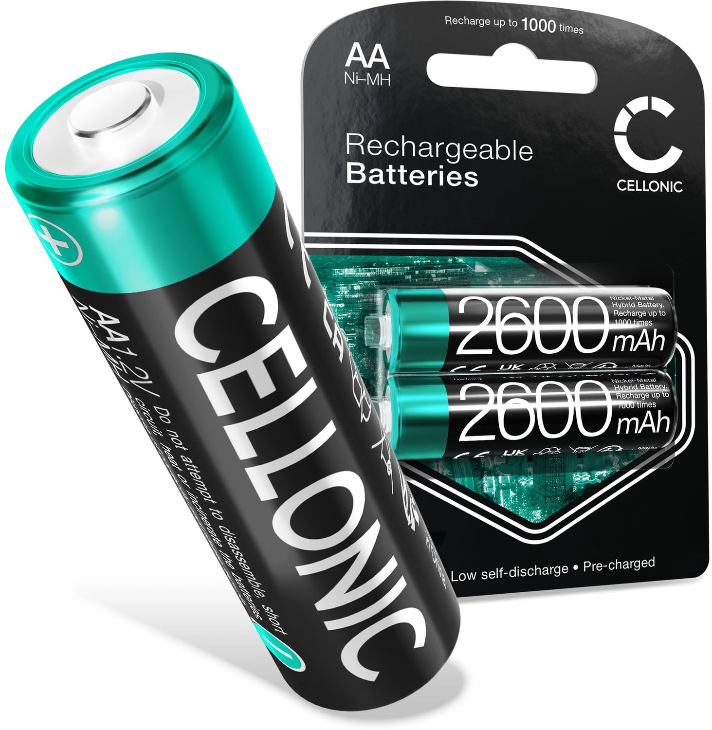 Vervangende Batterij voor Siemens Gigaset C620 / C620A / C620H - 2x2600mAh