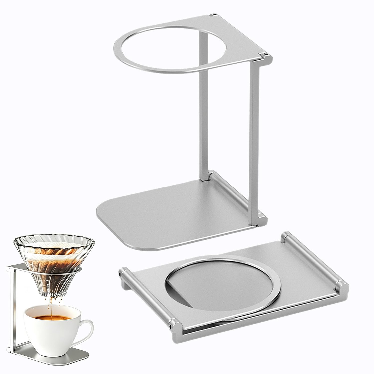 Draagbare Koffiestandaard voor Handmatig Koffiezetten