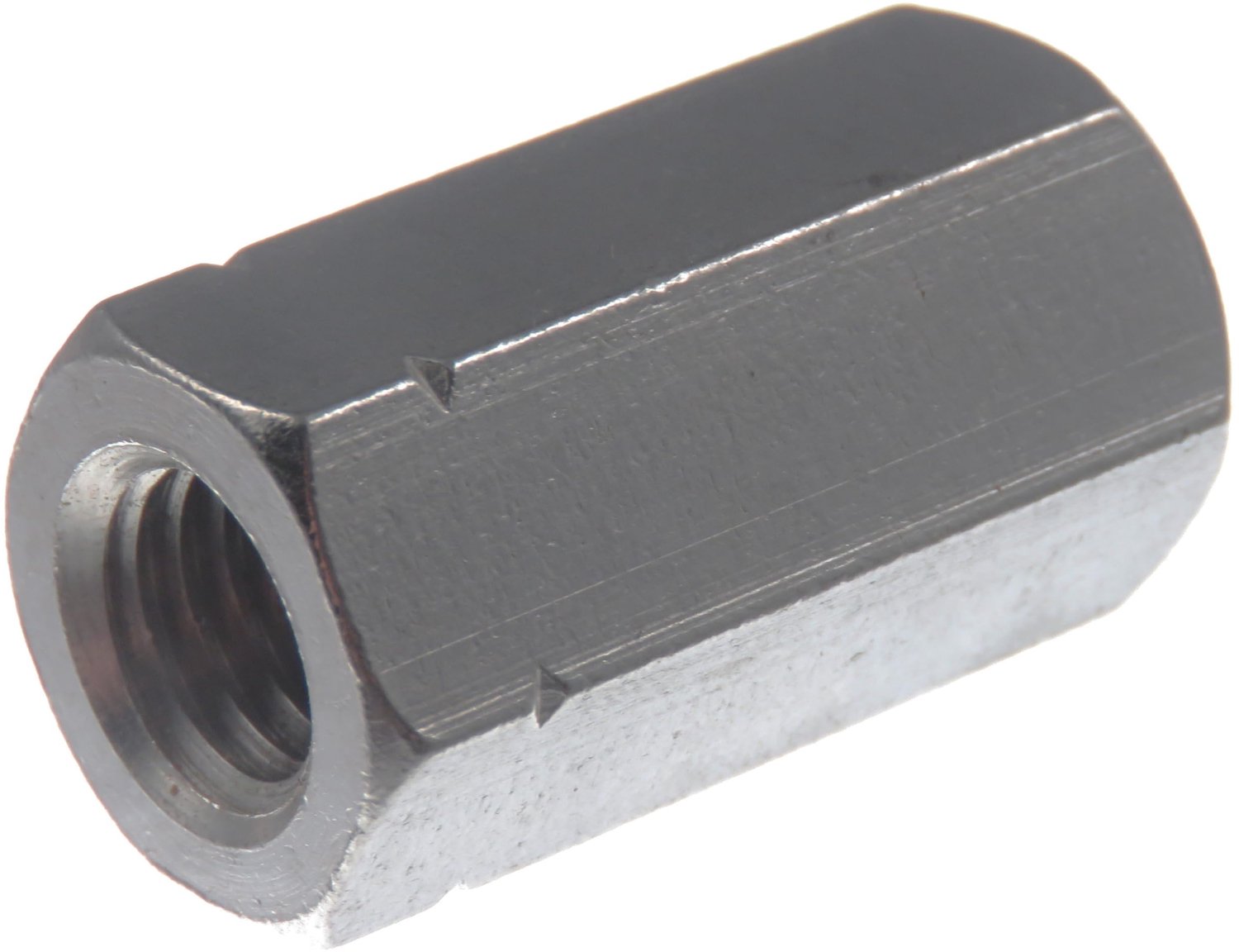M12 RVS Verlengmoer DIN 6334, Hexagon, 20 Stuks