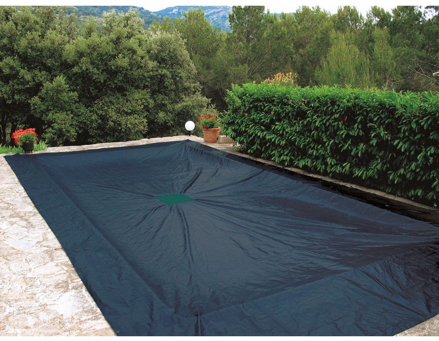 Rectangular Tarpaulin voor Zwembad 2 x 3 m, 240 g/m²