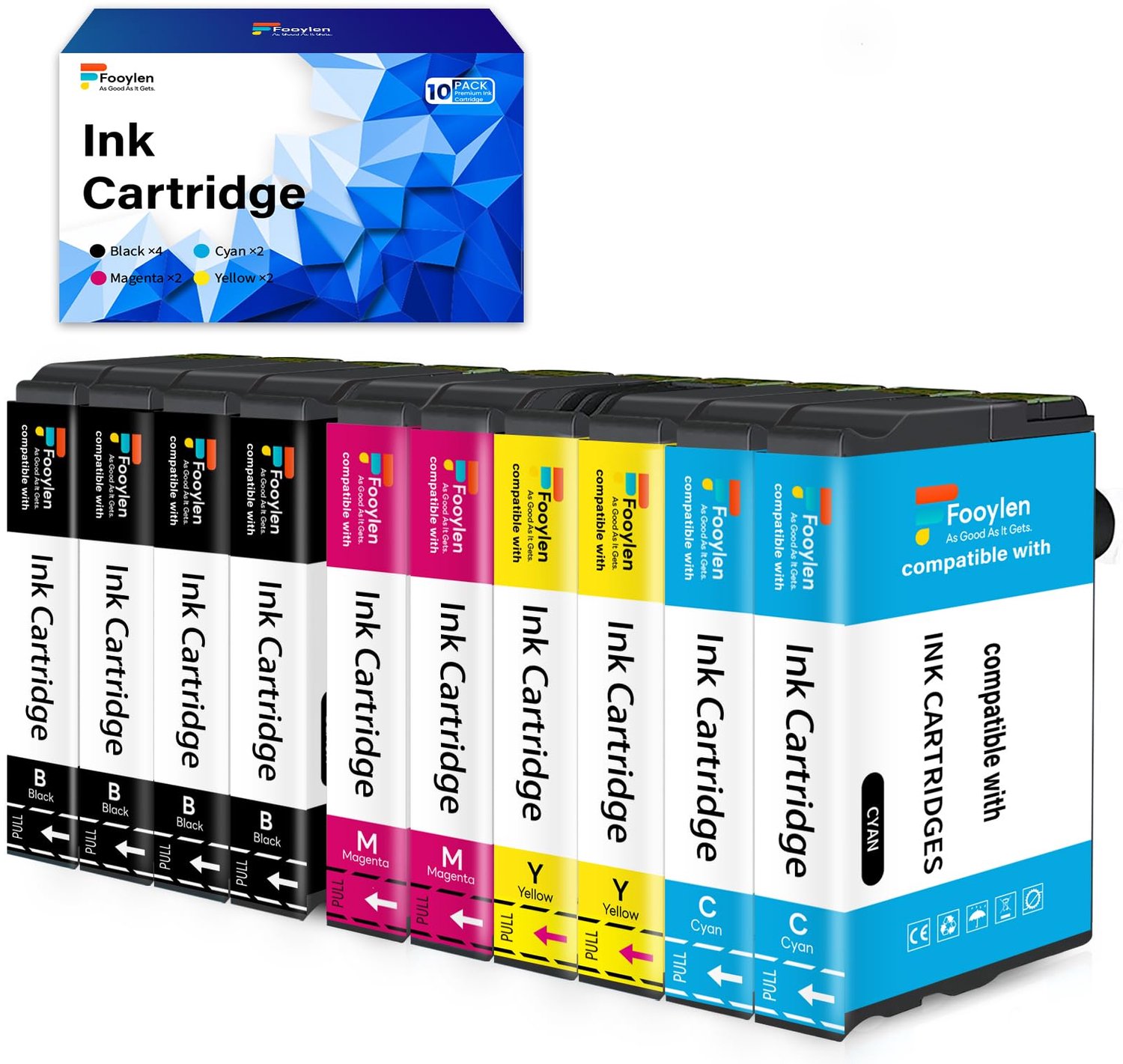 10 Stuks Compatibele Inkcartridges voor Epson 603XL