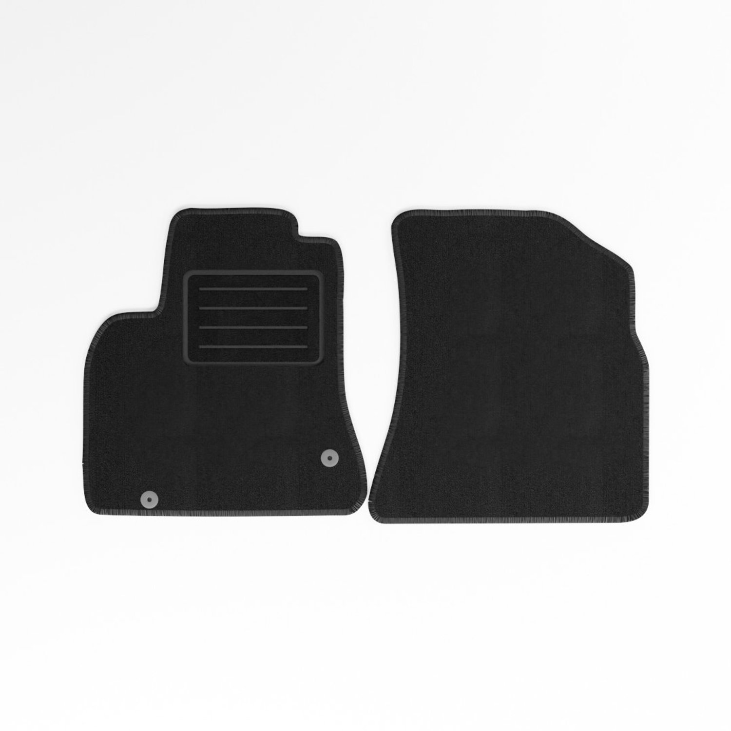 Mats4all | Naaldvilt automatten passend voor Citroen Berlingo B9 voorset 2008-2018 | Antislip | Met versterking | 4-delig | Automatten | Mattenset
