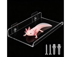 Hammock voor Axolotl - Transparant acryl - 20 x 15 x 5 cm