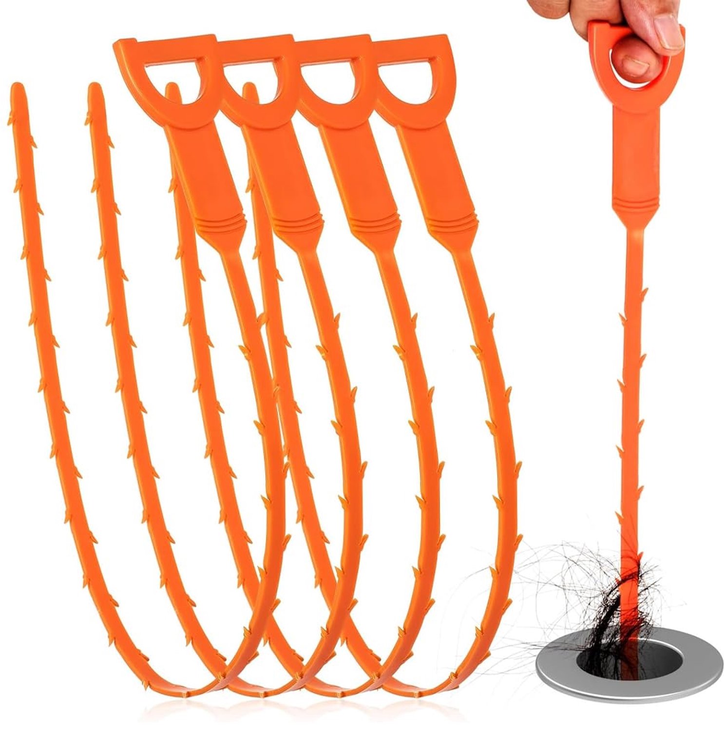 Set van 4 Ontstopper voor Afvoeren