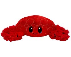 Diepzee Krab Pluche Hondenspeelgoed met Kevlar en Pieper - Sterke Kauwers