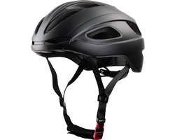 VINZ Dome Fietshelm Dames & Heren - E-bike Helm - Fatbike Helm - EN1078 - Lichtgewicht 270 gram - Mat Zwart