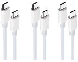 3 stuks OneOne 1,0m oplaadkabel. Sterke USB C naar C kabel. Stevig laadkabel snoer past op Google Pixel 1, 2, 2XL, 3, 3XL, 3a, 3a XL, 4, 4XL, 4a, 5, 5a, 6a, 7, 7 Pro, 8, 8a, 8 Pro, 9, 9 Pro, 9 Pro XL, 9 Fold, C, XL