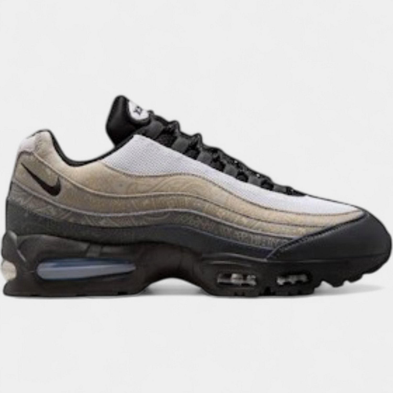 Nike Air Max 95 Big Bubble Laser Paisley Graphite Wit