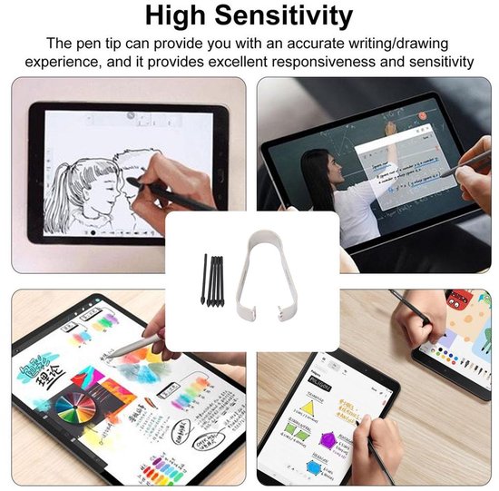 5 Stuks Vervangende Stylus Penpunten voor Tab en Note Apparaten — afbeelding 2