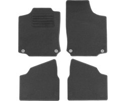 Vloermat Set voor Auto - 4 Stuks - Geschikt voor Opel Corsa C - Zwart