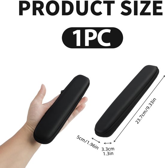 Pencilhouder met rits - Neopreen Etui - Beschermhoes voor Apple Pencil - Opbergvak - Krasbestendig - Wasbaar Materiaal - Penhouder — afbeelding 5