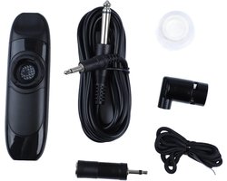 Professionele Kazoo Set van 11 cm met Recorder Membrane Pickup voor Optredens en Muziekplezier (Zwart)