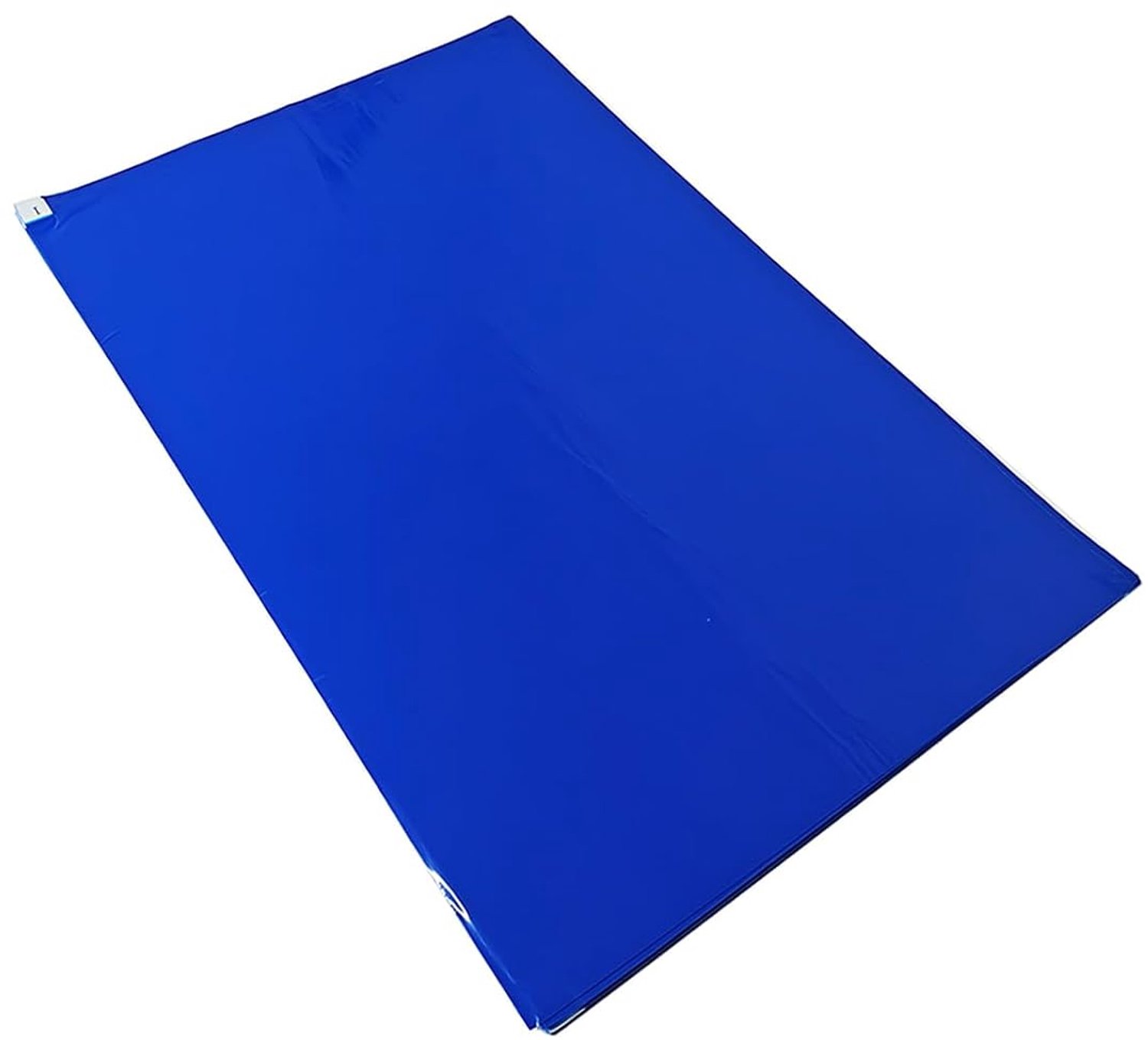 Kleefmat voor cleanroom, blauwe vloermatten, stofvrije plakmat, scheurbaar, zelfklevend, 10 stuks/300 vellen, 60 x 90 cm, voor thuis, kantoor, laboratorium