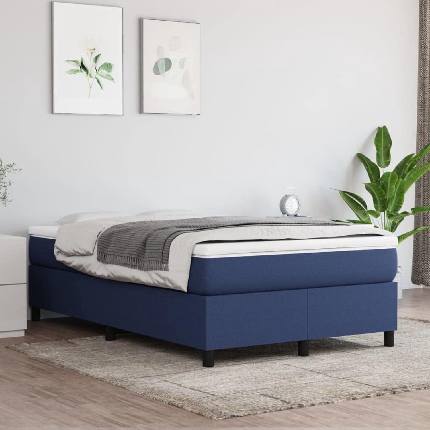 Matras stof Ademend duurzaam 120x190 cm Blauw