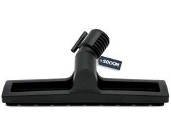 SQOON® harde vloeren borstel 32 mm geschikt voor Nilfisk stofzuigers - Gelijk aan model: 1406700540 - extra lang nylon haar, rubberen wieltjes en parkeerstand voor harde vloeren