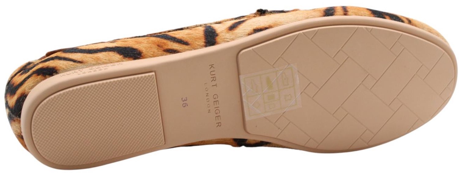 Kurt Geiger London Eagle Moccasin Mocassins Dames - Instappers - Bruin - Maat 38