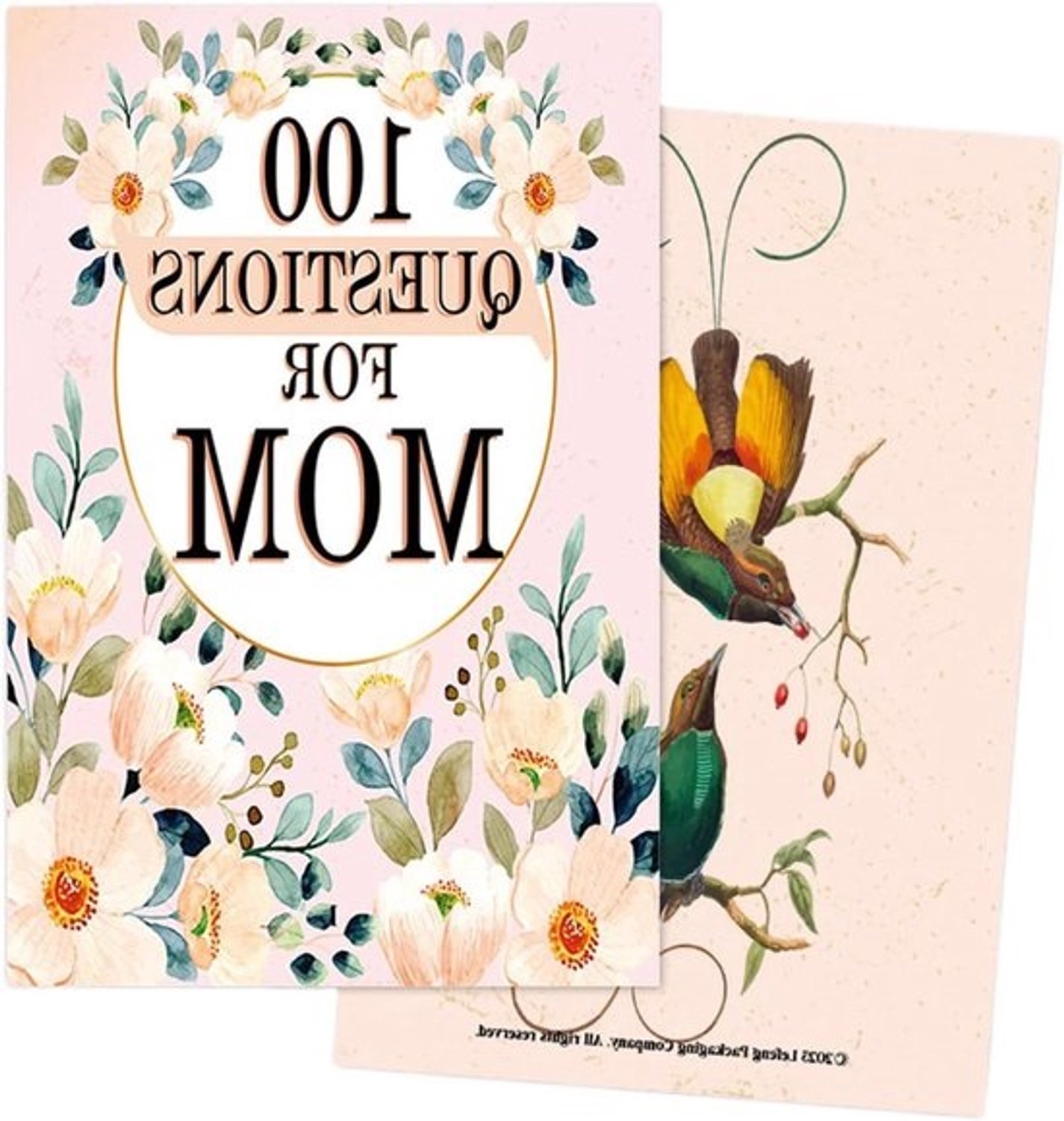 Dagboek met 100 vragen - Boek voor moeder en dochter - Versterk familiebanden - Begeleide vragen - 14 x 21 cm