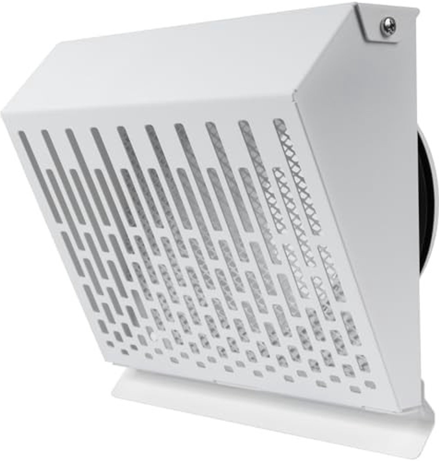 Ventilatiegrille voor afzuiging - 125 mm met rubberen afdichting - Weerbestendig