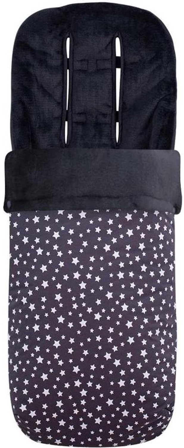 Voetenzak kinderwagen - Babyzak voor kinderwagen - Baby warm houden - Waterafstotend behandeld - 336 x 327 x 114 cm - Blauw