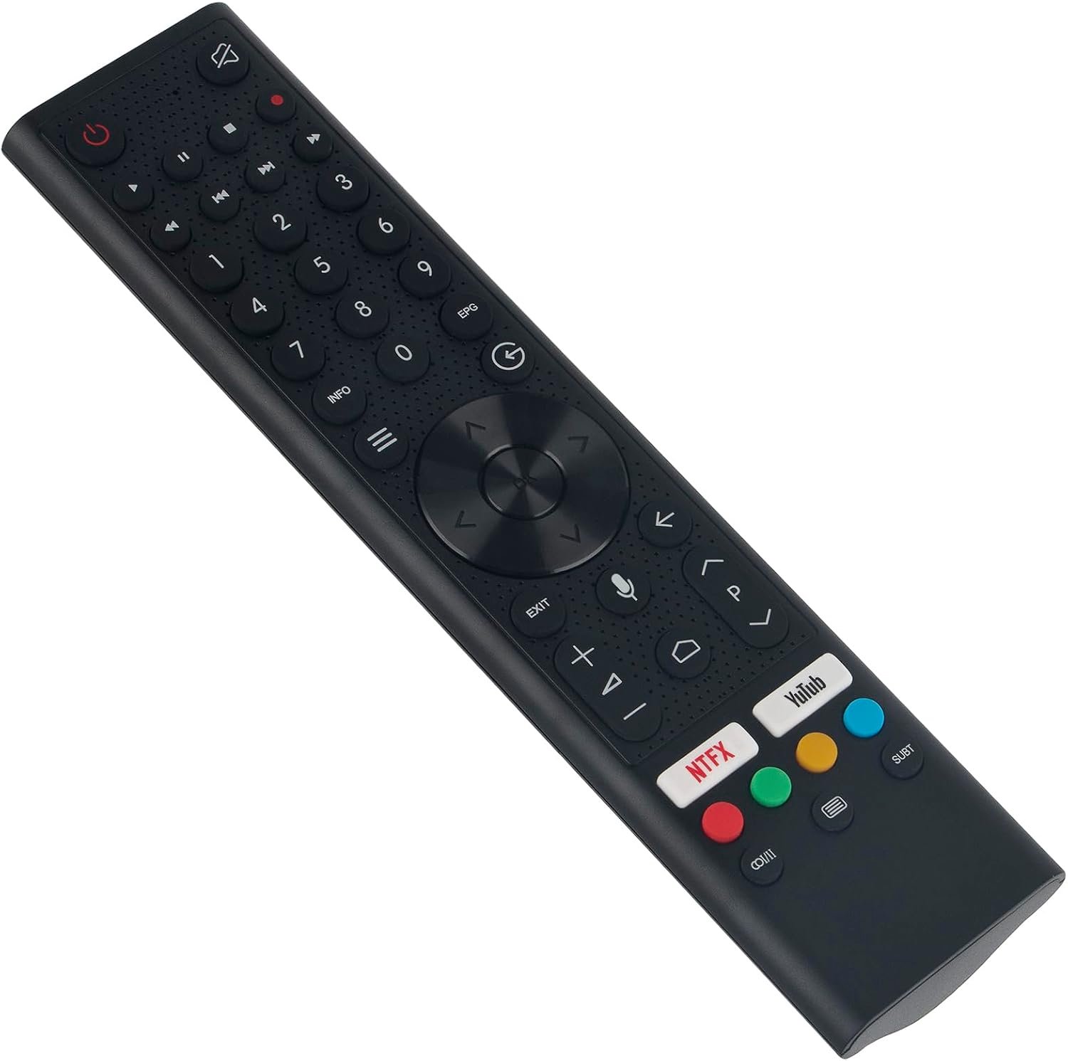 Spraakafstandsbediening - Compatibel met CHIQ Smart-Tech TV - Gebruiksvriendelijk - Homevero