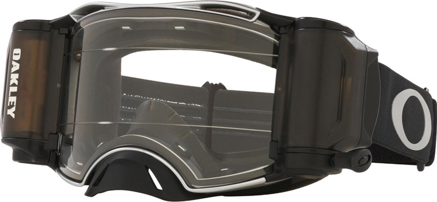 Oakley Airbrake Tuff Blocks Race-Ready Roll-Off Motocross Goggles Zwart