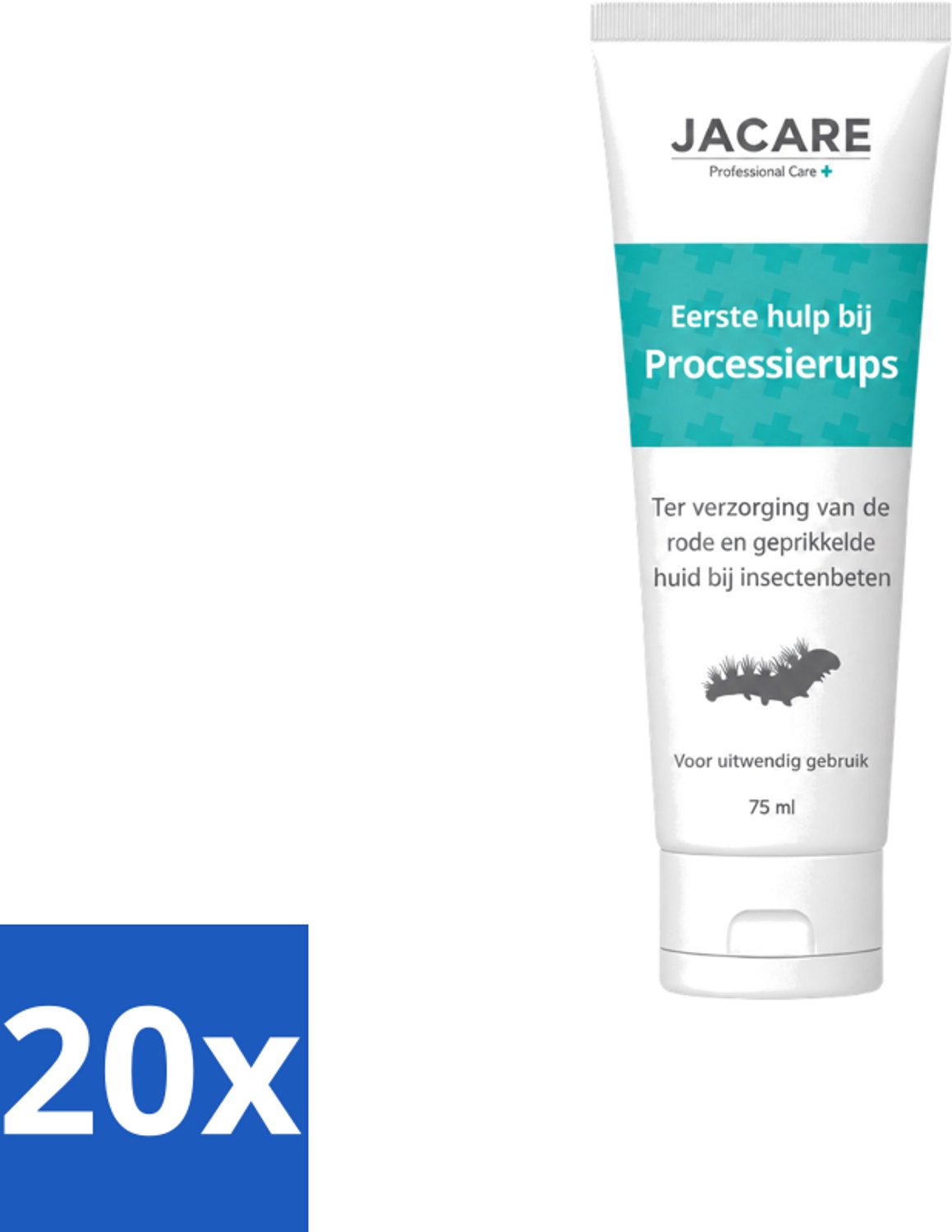 20 x Jacare – Gel – Processierups – 75 ml - Voordeelverpakking - 20 stuks