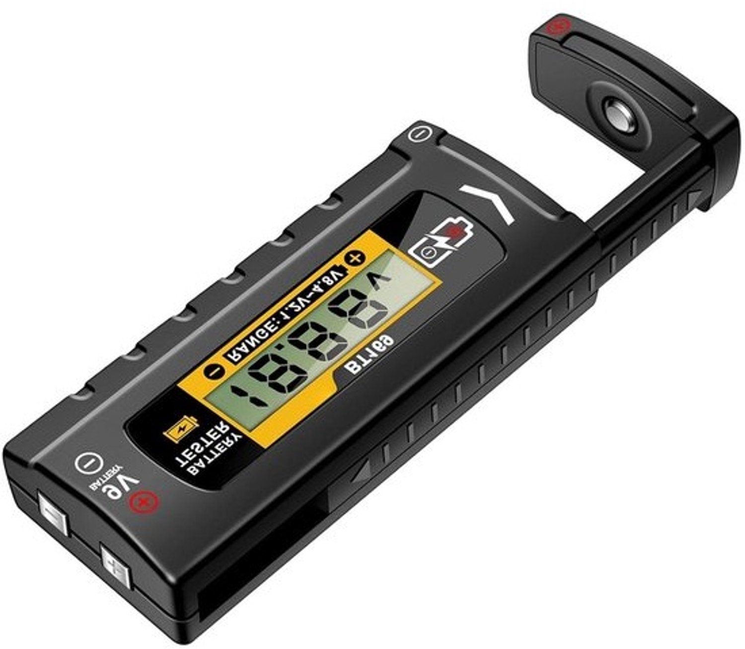 Batterijtester - Voltmeter - Energie controleren - Geen batterijen nodig - 94 x 39 x 18 cm - Uniek