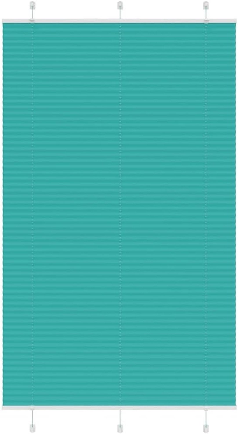 Plissé voor ramen, 100% polyester, zicht- en zonwering met klemdragers of schroeven, elegant design voor woonkamer, slaapkamer en kantoor
