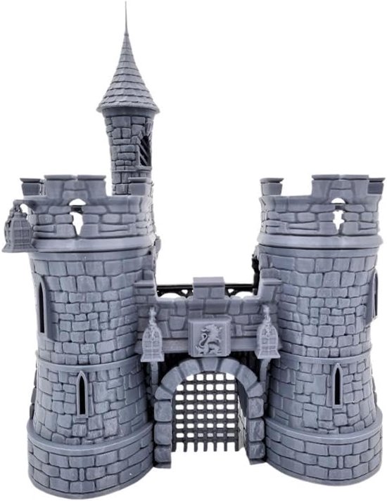 - Barbican Gate Castle - Fantasy Building Terrain Scenery voor tafelblad en RPG 28-32 mm miniaturen oorlogsspel rekwisieten DnD & D, 3D-geprint en overschilderbaar (klassiek) — afbeelding 3