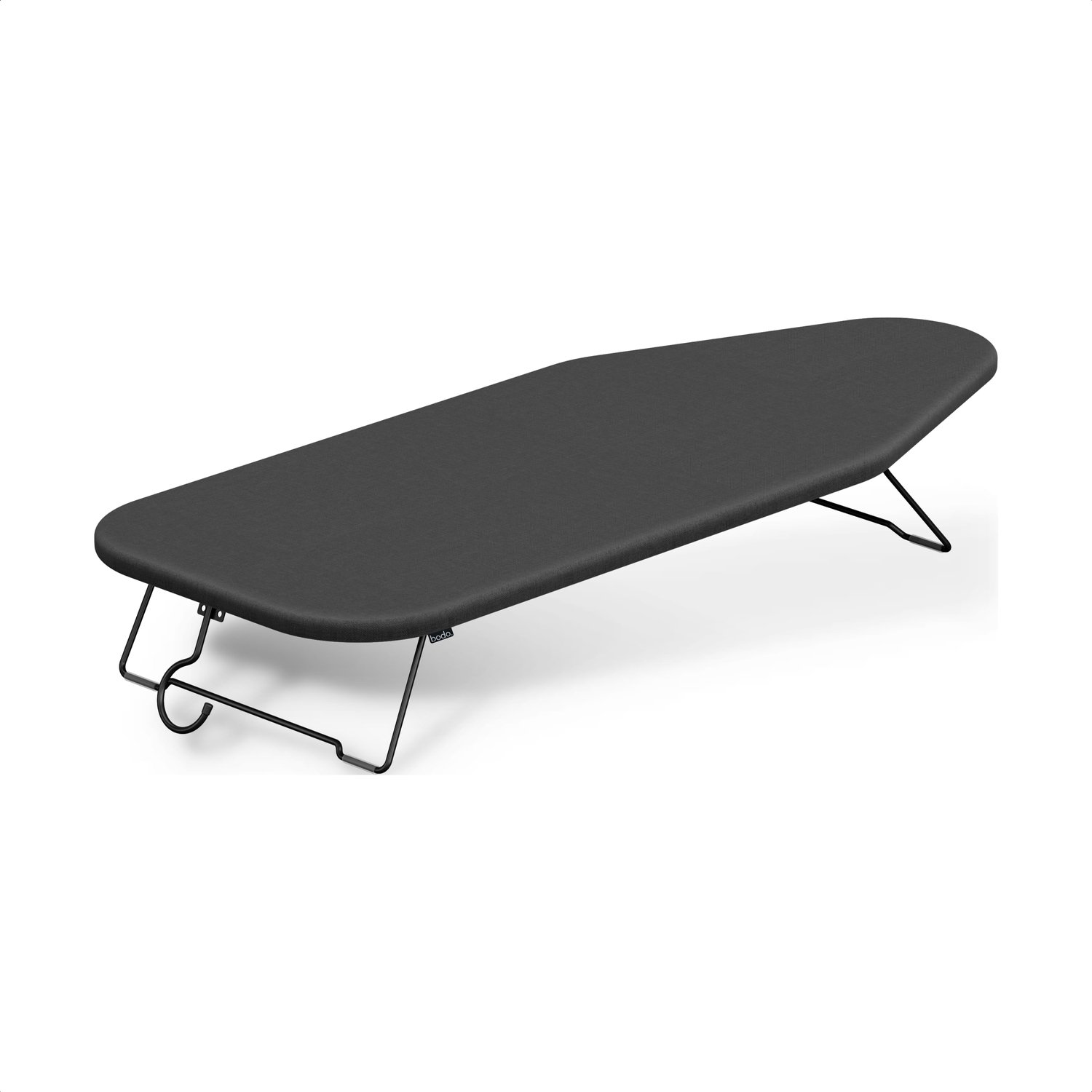 Mini Strijkplank - Tafelmodel - 76 x 30,5 cm - Ascend Mini - Zwart - Bodo